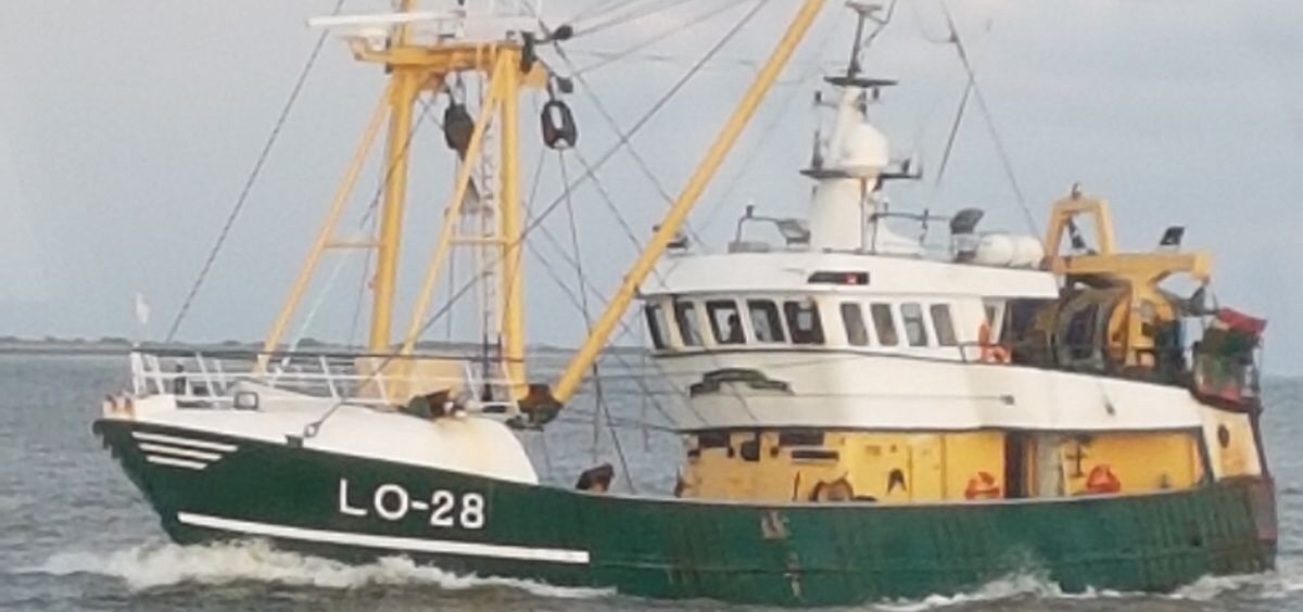 Frits van Dellen, op de brug bij