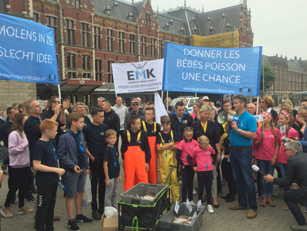 EMK-protest in Amsterdam (Foto's Johan)