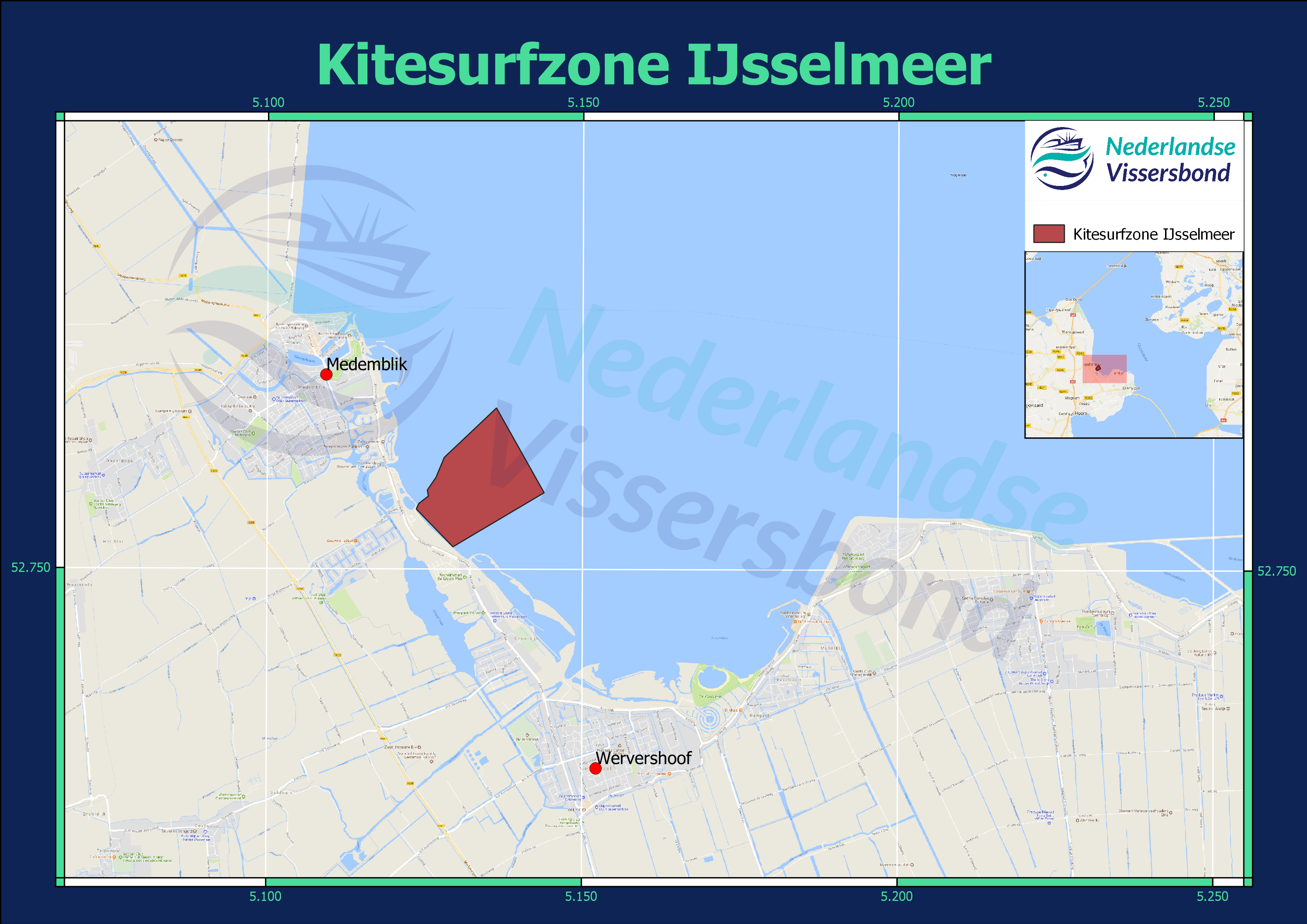 Kitesurfzone IJsselmeer
