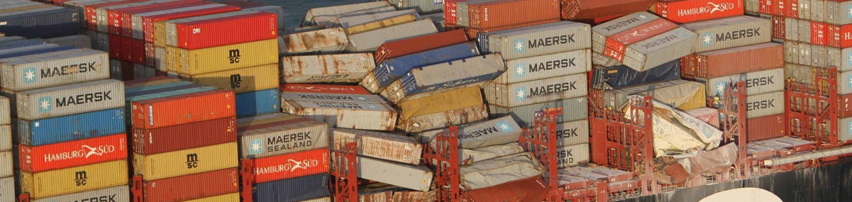Containerschip MSC (Fotocredits: Kustwacht Nederland)