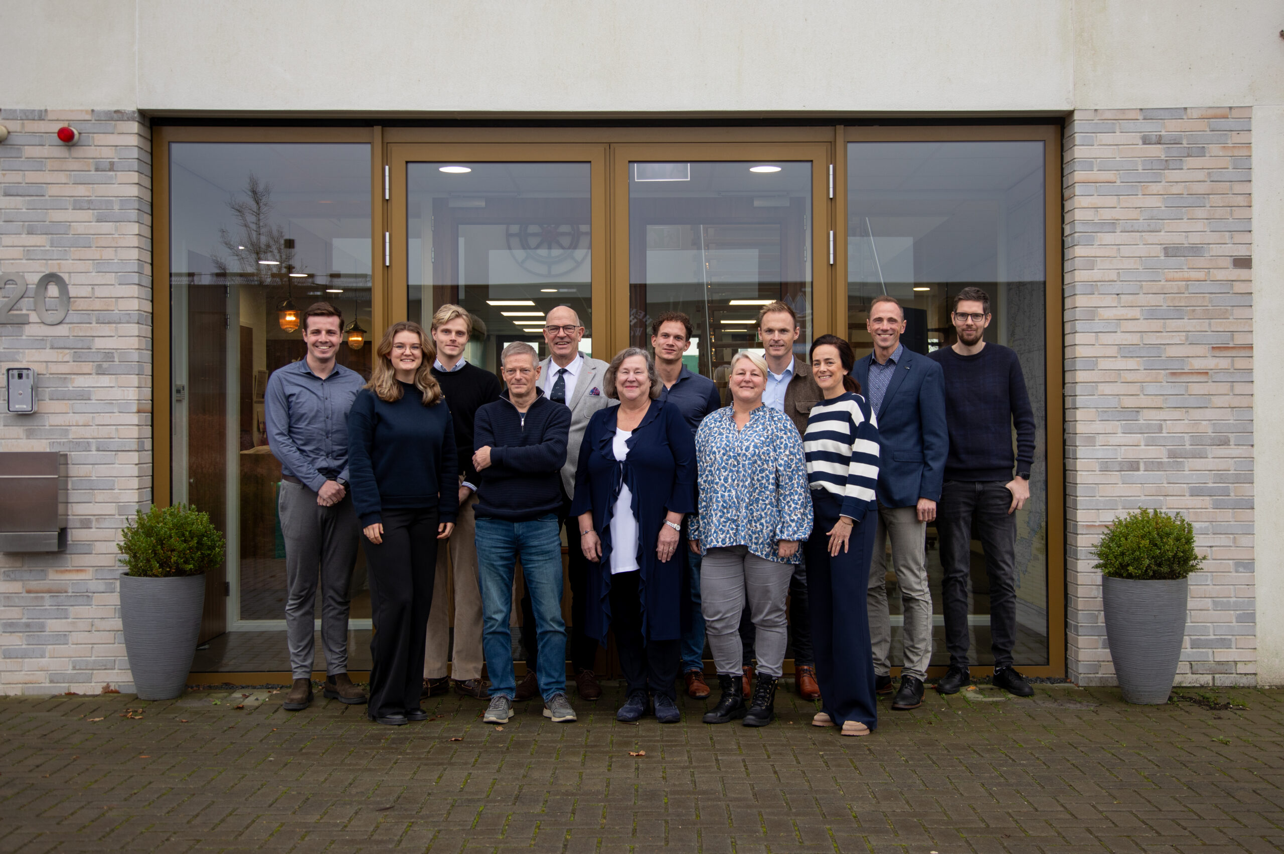 Teamfoto secretariaat Nederlandse Vissersbond